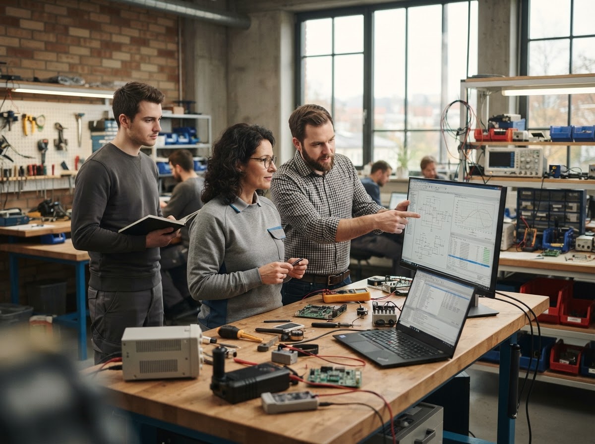 Gerharden Wolframitz Team bei der Überprüfung von Sicherheits- und Compliance-Prozessen